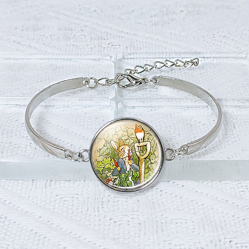 Women's Adjustable Length Bracelet with Cute Animal Illustration